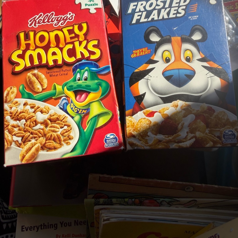 Kellogg's Honey Smacks Puzzle Box - Red